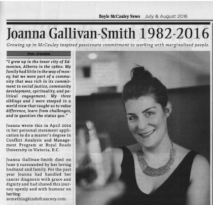 Joanna Gallivan-Smith