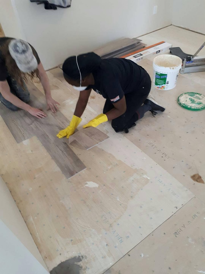 Our new Sister Crew has been using female leadership to conduct maintenance of our buildings Our new Sister Crew has been using female leadership to conduct maintenance of our buildings