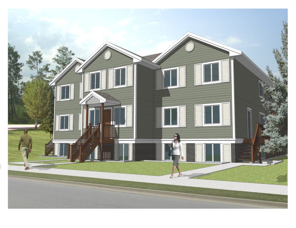 Eastwood North Render for affordable housing